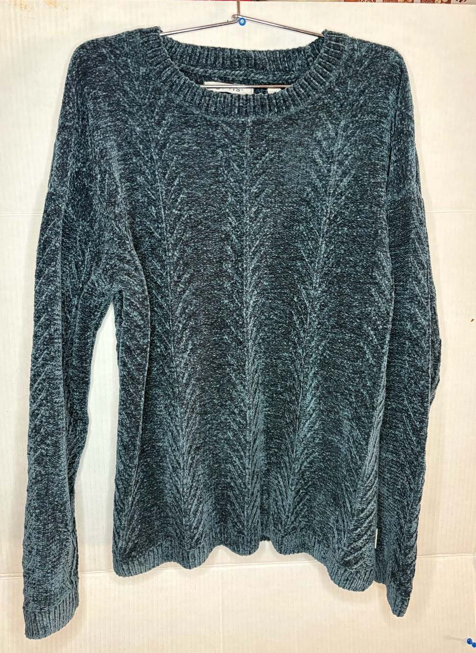Orvis Chenille Cable Knit Crewneck Sweater